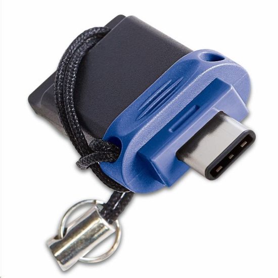 Obrázek VERBATIM Flash Drive 32 GB Store 'n' Go Dual Drive USB 3.0/ USB Type- C, modrá