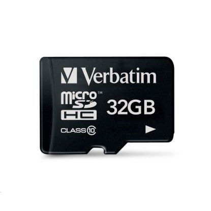Obrázek VERBATIM MicroSDHC karta 32 GB Premium, U1