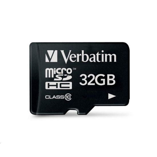 Obrázek VERBATIM MicroSDHC karta 32 GB Premium, U1