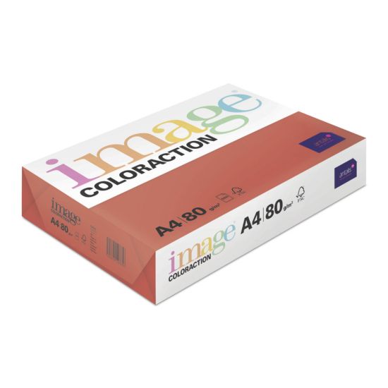 Obrázek Antalis Papír Image Coloraction Chile - jahodově červená (CO44) A4 (80g/ 500ks)