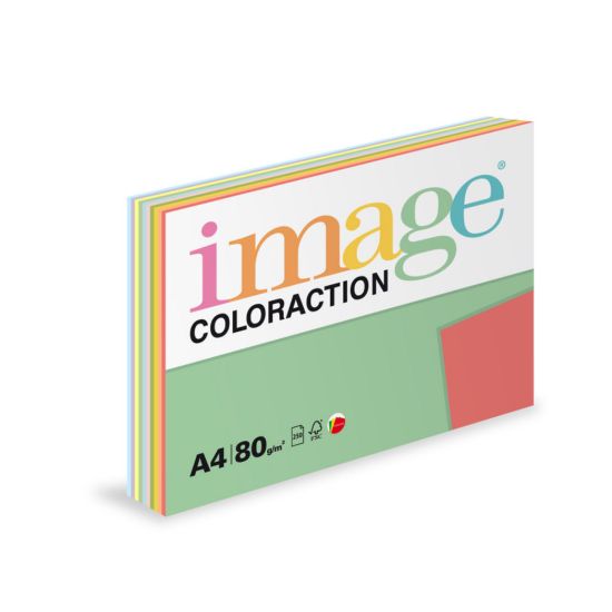 Obrázek Antalis Papír Image Coloraction TOP mix 10 x 25 A4 (80g/ 250ks)