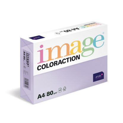 Obrázek Antalis Papír Image Coloraction Tundra - pastelově fialová (LA12) A4 (80g/ 100ks)
