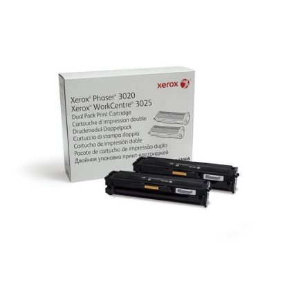 Obrázek Xerox Black Toner pro Phaser 3020/ 3025 Dual pack (3000 str.)