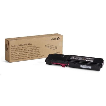 Obrázek Xerox toner pro WorkCentre 6655 high capacity Magenta cartridge (7500str, magenta)