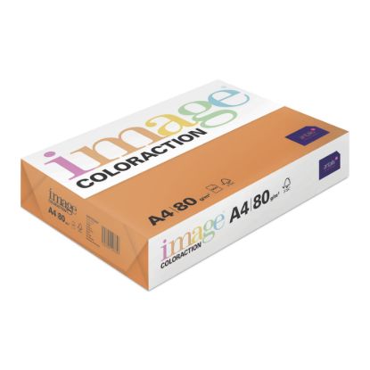 Obrázek Antalis Papír Image Coloraction Amsterdam - cihlově oranžová (OR43) A4 (80g/ 100ks)