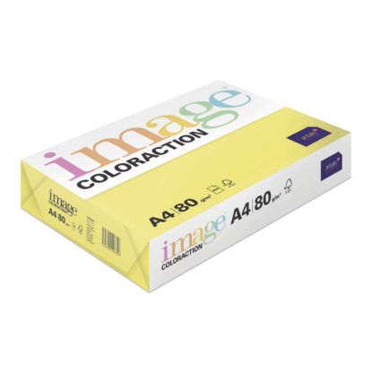 Obrázek Antalis Papír Image Coloraction Canary - středně žlutá (CY39) A4 (80g/ 500ks)