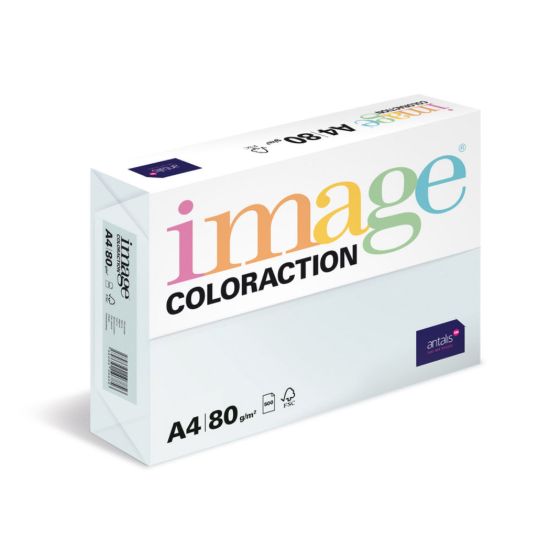 Obrázek Antalis Papír Image Coloraction Iceland - středně šedá (GR21) A4 (80g/ 100ks)
