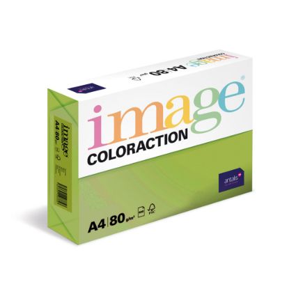 Obrázek Antalis Papír Image Coloraction Java - středně zelená (MA42) A4 (80g/ 100ks)