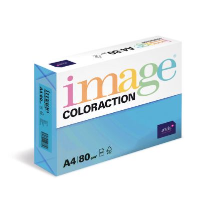 Obrázek Antalis Papír Image Coloraction Stockholm - tmavě modrá (DB49) A4 (80g/ 100ks)