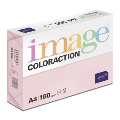 Obrázek Antalis Papír Image Coloraction Tropic - pastelově růžová (OPI74) A4 (160g/ 250ks)