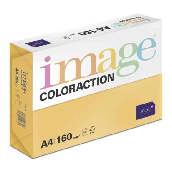 Obrázek Antalis Papír Image Coloraction Venezia - sytá oranžová (AG10) A4 (160g/ 250ks)