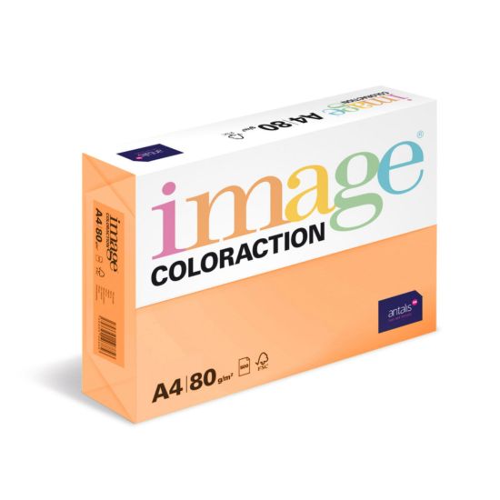 Obrázek Antalis Papír Image Coloraction Venezia - sytá oranžová (AG10) A4 (80g/ 100ks)