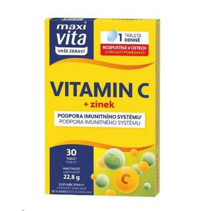 Obrázek Maxi Vita Vitamin C + zinek