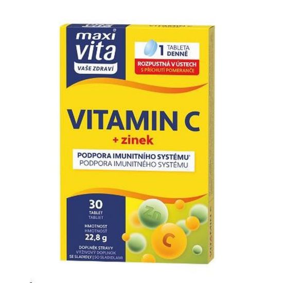 Obrázek Maxi Vita Vitamin C + zinek