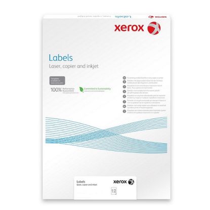 Obrázek Plastový samolepicí materiál Xerox PNT Label - Clear (229g/ 100 listů, A4)