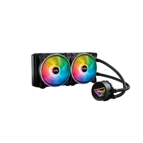 Obrázek ADATA XPG vodní chlazení XPG LEVANTE X 240, ARGB, AM5, LGA1851, černá