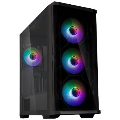 Obrázek Zalman skříň Z10 Duo / ATX / 4 x 120 mm ARGB fan / 2xUSB 3.0 / USB- C / tvrzené sklo