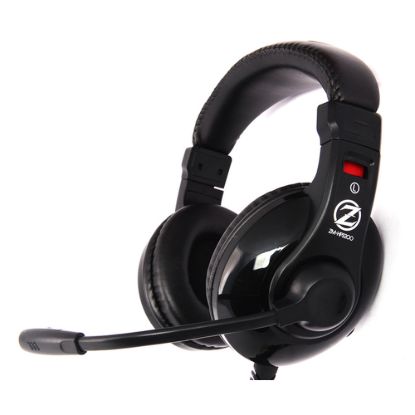 Obrázek Zalman headset ZM- HPS200 / herní / náhlavní / drátový / 40mm měniče / 2x 3, 5mm jack