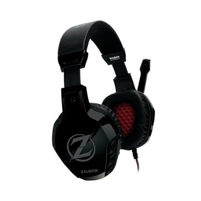 Obrázek Zalman headset ZM- HPS300 / herní / náhlavní / drátový / 50mm měniče / 2x 3, 5mm jack