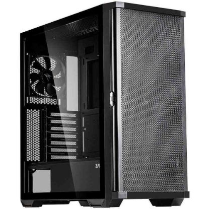 Obrázek Zalman skříň Z10 / ATX / 3 x 140 + 1 x 120 mm fan / 2xUSB 3.0 / USB- C / tvrzené sklo
