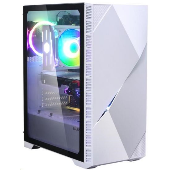 Obrázek ZALMAN skříň Z3 Iceberg white, ATX bez zdroje