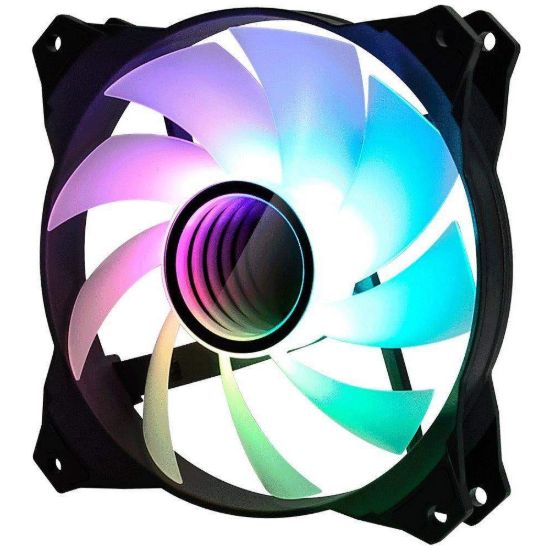 Obrázek Zalman ventilátor ZM- IF120 / 120mm / ARGB / 3- pin / bíločerná