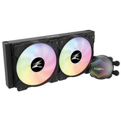Obrázek Zalman vodní chladič CPU ALPHA24 Black / 2 x 120 mm / PWM / ARG / černá