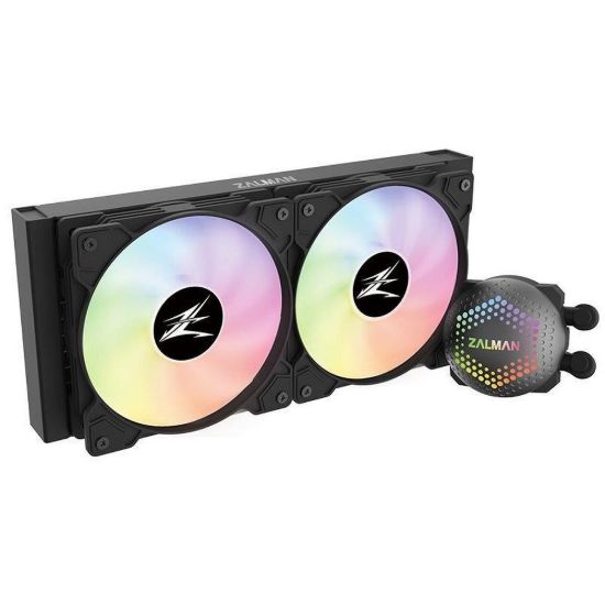 Obrázek Zalman vodní chladič CPU ALPHA24 Black / 2 x 120 mm / PWM / ARG / černá