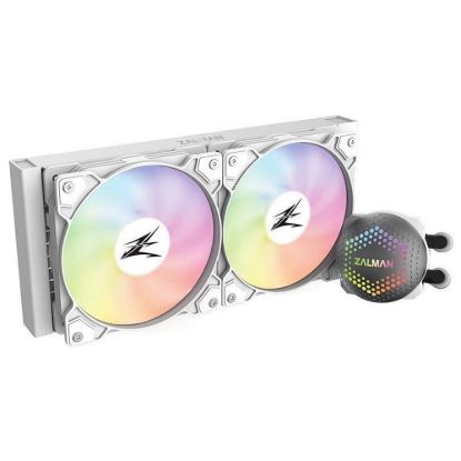 Obrázek Zalman vodní chladič CPU ALPHA24 White / 2 x 120 mm / PWM / ARG / bílá