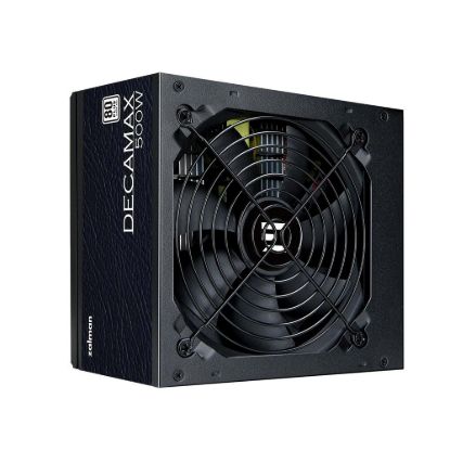 Obrázek ZALMAN zdroj Decamax, 500 W, 120mm, 80Plus, černá