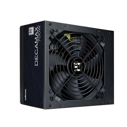 Obrázek ZALMAN zdroj Decamax, 700 W, 120mm, 80Plus, černá