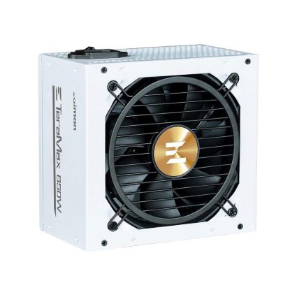 Obrázek ZALMAN zdroj TeraMax II, 850 W, 120mm, 80Plus Gold, Plně Modulární, ATX 3.0, bílá