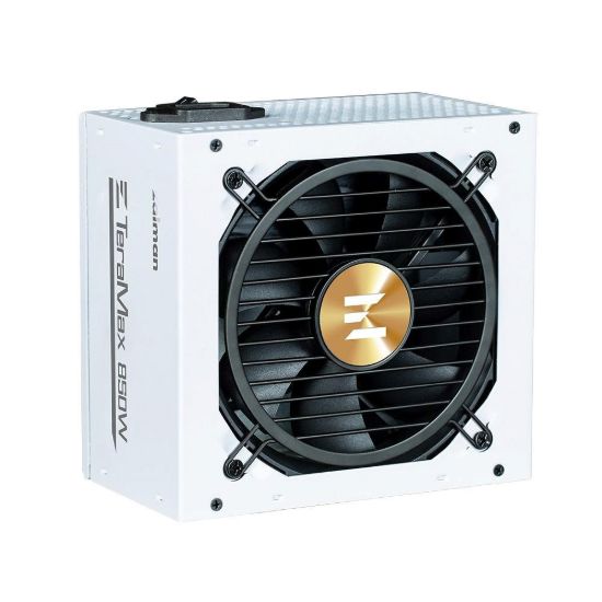 Obrázek ZALMAN zdroj TeraMax II, 850 W, 120mm, 80Plus Gold, Plně Modulární, ATX 3.0, bílá
