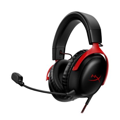 Obrázek HyperX Cloud III BLK/ RED GAM HEADSET - Sluchátka k PC