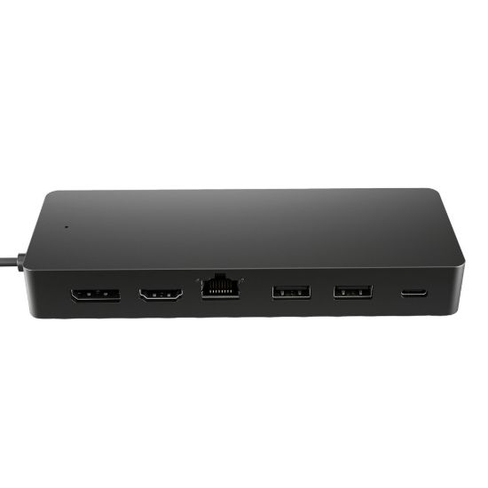 Obrázek HP dock - Universal USB- C Multiport Hub (2x USB- A 3.2, 1xUSB- C, 1xHDMI 2.0, 1xDP 1.2, USB- C 65 W, RJ45, bez zdroje