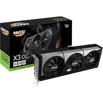 Obrázek VGA INNO3D NVIDIA GEFORCE RTX 5080 X3 16GB GDDR7