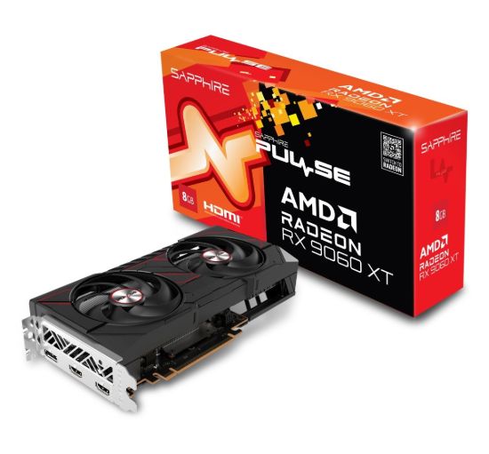 Obrázek VGA SAPPHIRE PULSE AMD Radeon RX 9060 XT OC 8GB