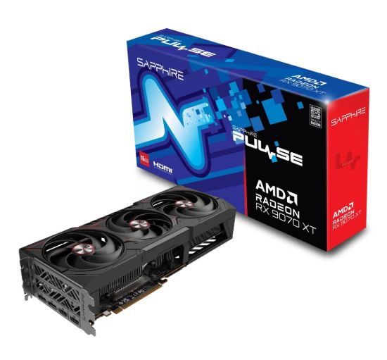 Obrázek VGA SAPPHIRE PULSE AMD Radeon RX 9070 XT 16GB