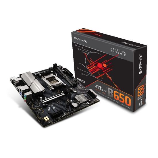 Obrázek MB SAPPHIRE B650M-E /AM5/2xDDR5/M.2/HDMI/DP/mATX