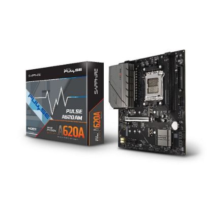 Obrázek MB SAPPHIRE PULSE A620AM / AM5/ 2xDDR5/ M.2/ HDMI/ DP/ mATX