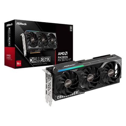 Obrázek VGA Asrock Radeon RX9070 XT Challenger 16G GDDR6