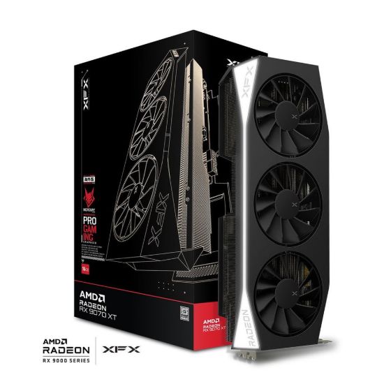 Obrázek VGA XFX Mercury AMD Radeon RX 9070 XT 16GB GDDR6, Gaming edition