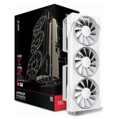Obrázek VGA XFX Swift AMD Radeon RX 9070 OC 16GB GDDR6, Gaming Edition white