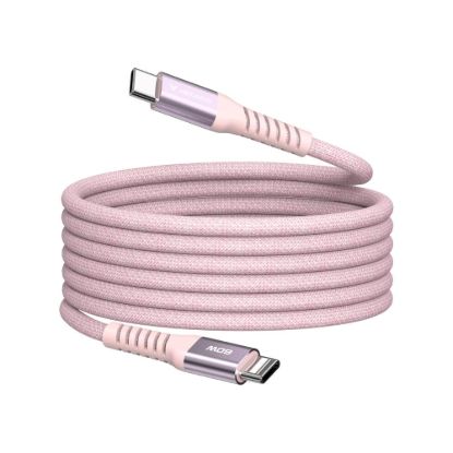 Obrázek VERBATIM Kabel USB- C Sync & Charge, 60 W, Magnetický, 120cm, růžová