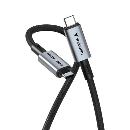 Obrázek VERBATIM Kabel USB4 Sync & Charge, 240 W, 120cm