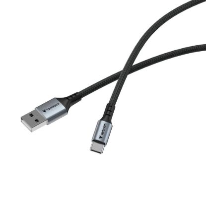 Obrázek VERBATIM Kabel Sync & Charge, USB na USB- C, 18 W, 120cm