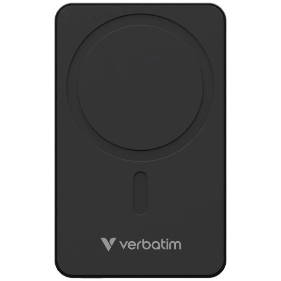 Obrázek VERBATIM Powerbanka Charge 'n' Go Essentials, Magnetická, 20000 mAh, USB- C, Černá