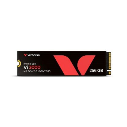 Obrázek VERBATIM SSD Vi3000 Internal PCIe NVMe M.2 SSD 256 GB , W 1300/ R 3300 MB/ s