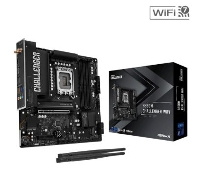 Obrázek ASRock MB Sc LGA1851 B860M Challenger WiFi, Intel B860, 4xDDR5, 1xHDMI, WiFi, mATX