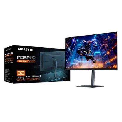Obrázek GIGABYTE LCD - 32" Gaming monitor MO32U2, OLED, 3840 x 2160 UHD, 240 Hz, 1.5M: 1, 250 cd/ m2, 0.03 ms, 2xHDMI, 1xDP